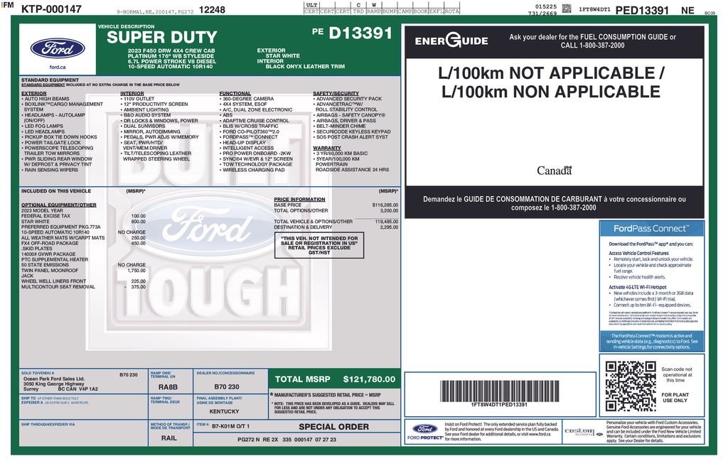 ford f-450 super duty 2023 1FT8W4DT1PED13391 image ford f-450 super duty 2023 1FT8W4DT1PED13391 image